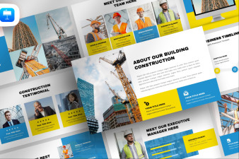 Professional Construction Keynote Template